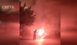 Έγινε η νύχτα μέρα για τα 100 χρόνια του ΟΦΗ – Δείτε βίντεο