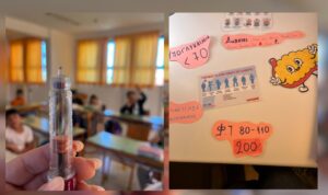 Χερσόνησος: Mαθητές του δημοτικού μαθαίνουν για τον σακχαρώδη διαβήτη (φωτογραφίες)