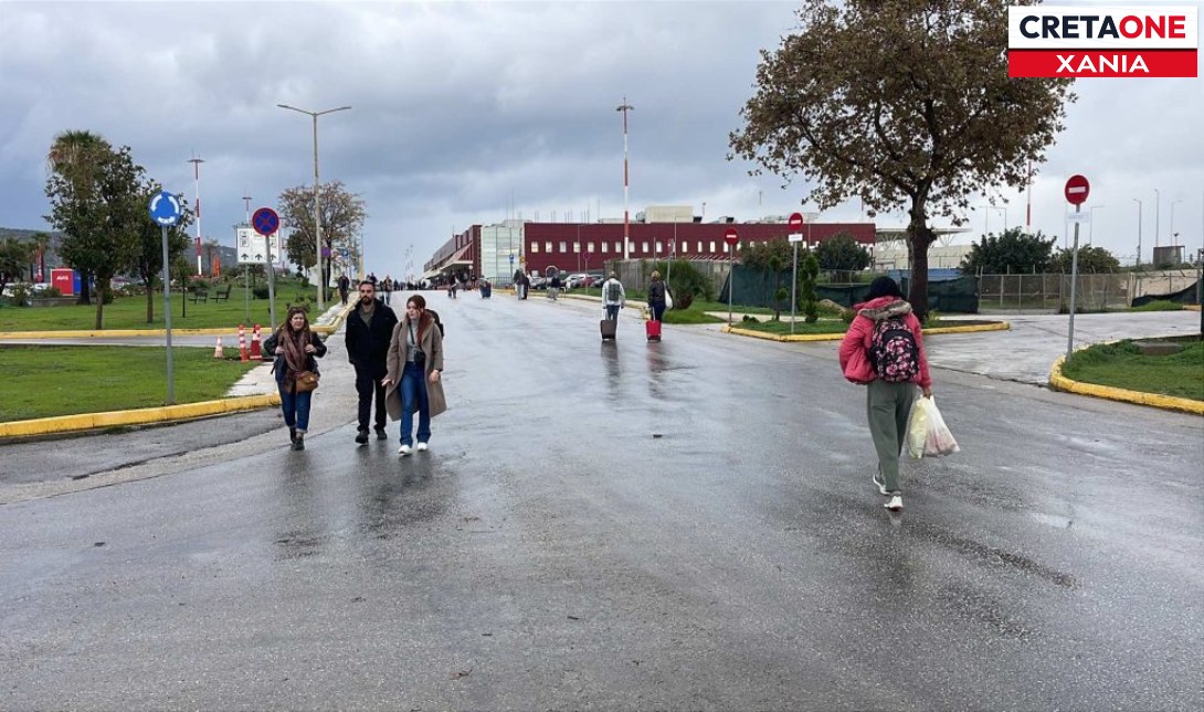 Χανιά: Κανονικά η λειτουργία του αεροδρομίου – Αύριο το πρωί οι νέες αποφάσεις