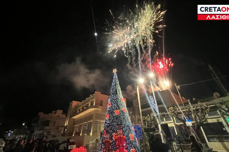 χριστουγεννιάτικο δέντρο Νεάπολη