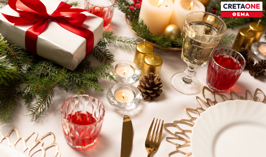 χριστουγεννιατικο τραπεζι