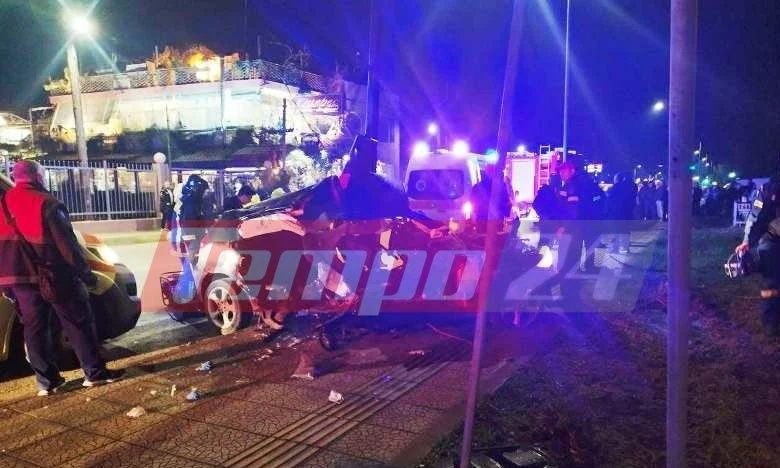 19χρονος και 17χρονη τα θύματα του τροχαίου δυστυχήματος στην Πάτρα