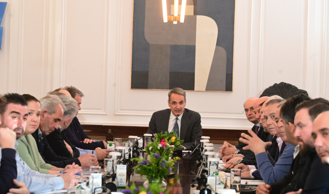 Μητσοτάκης αγρότες