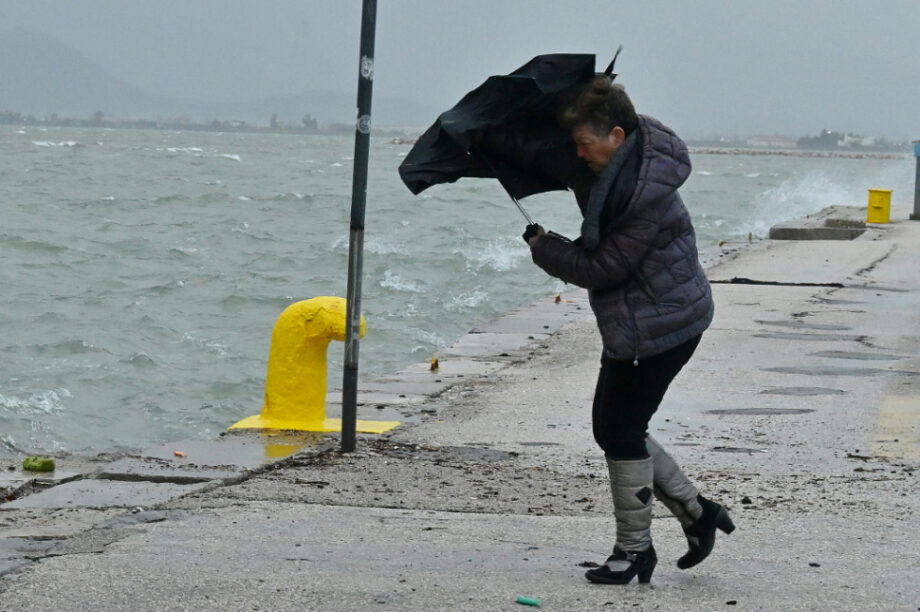 Καιρός άνεμοι ομπρέλα