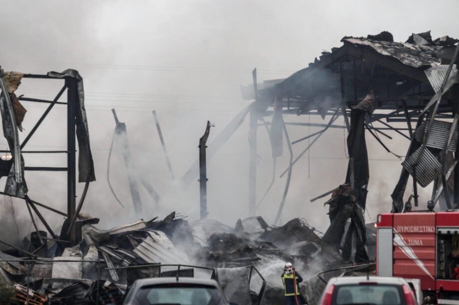 Φωτιά Βιολάντα Τρίκαλα