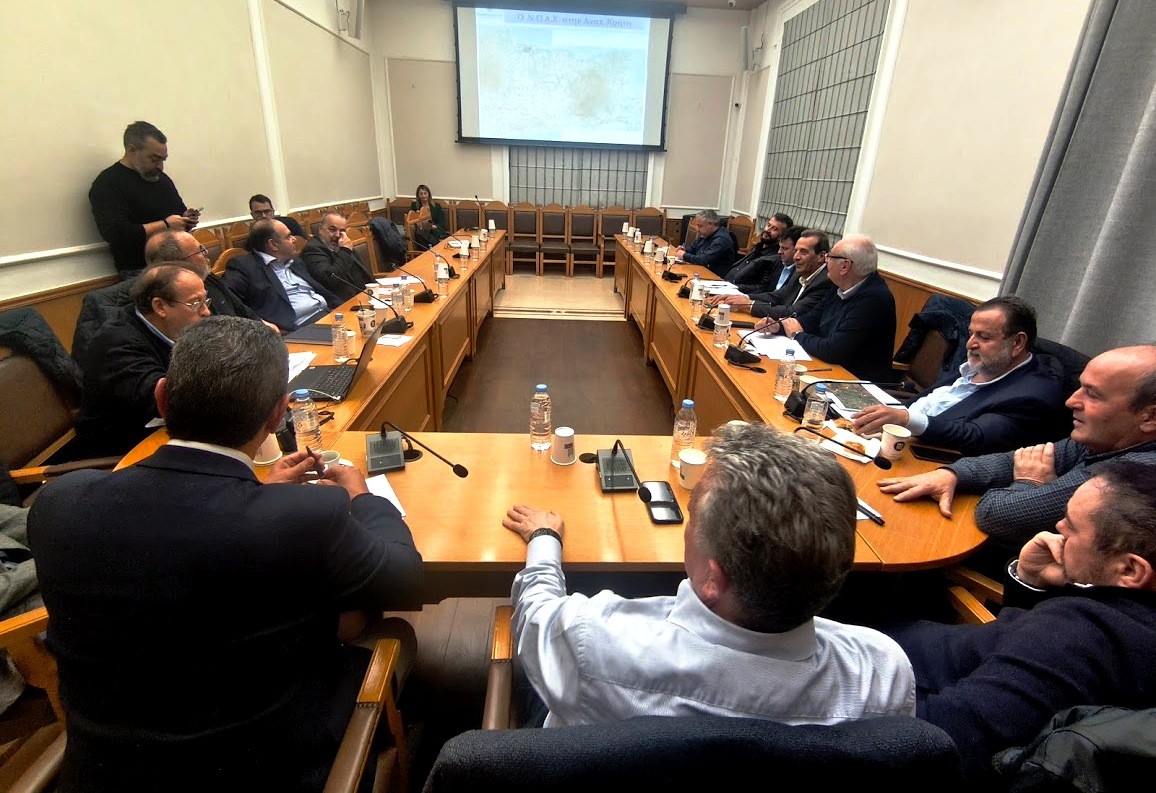 Κεγκέρογλου: Παρών στη σύσκεψη στην Περιφέρεια Κρήτης για το Νότιο Οδικό Άξονα Κρήτης