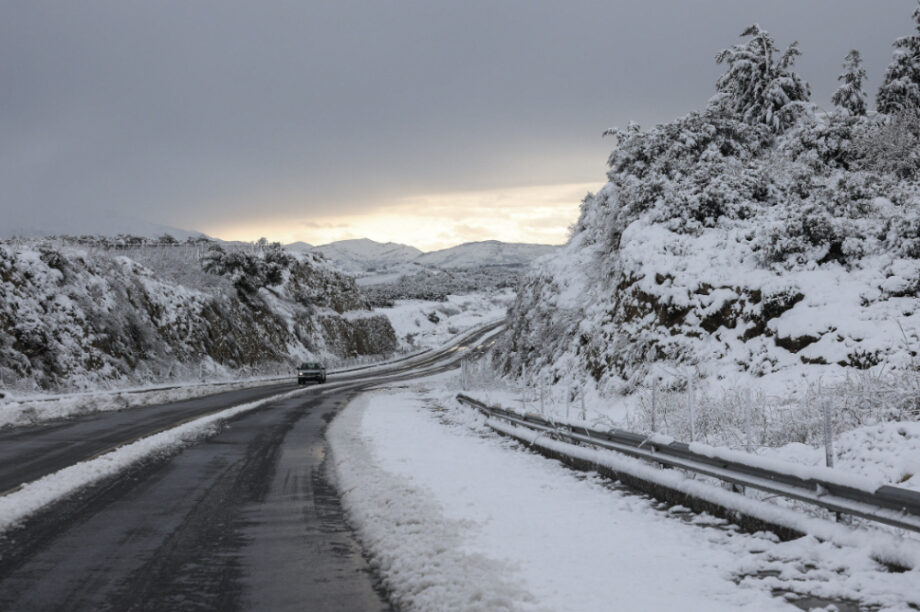 Χιόνια χιονόπτωση Κρήτη