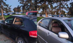 Ηράκλειο: Σοβαρό περιστατικό βανδαλισμών σε οχήματα ταξιδιωτών κοντά στο αεροδρόμιο (φωτογραφίες)