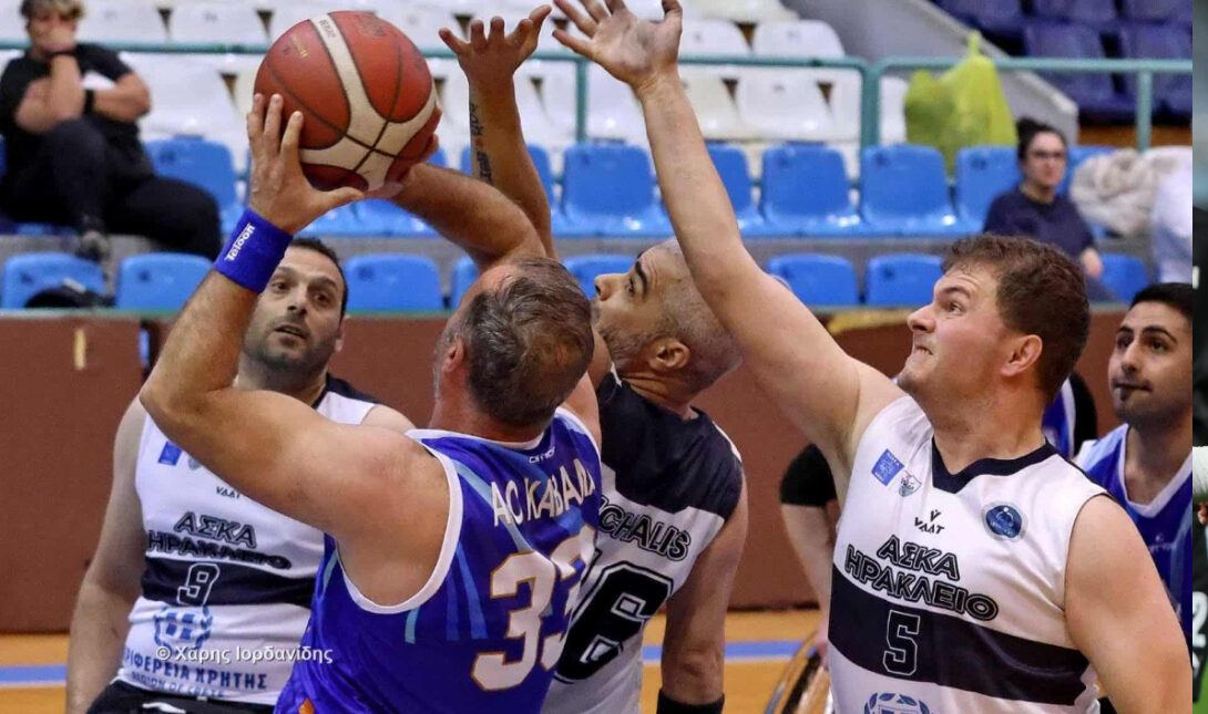 Ήττα 51-39 του ΑΣΚΑ Ηράκλειο στην Καβάλα (φωτογραφίες)