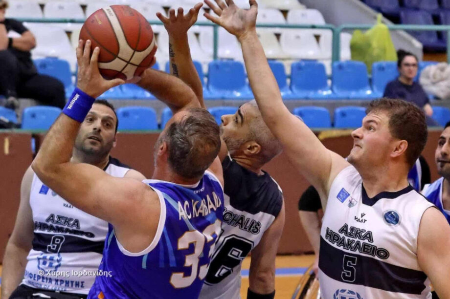 Ήττα 51-39 του ΑΣΚΑ Ηράκλειο στην Καβάλα (φωτογραφίες)
