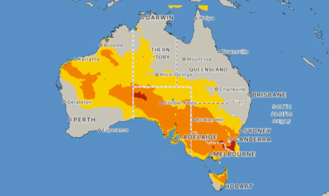 Αυστραλία: Πρωτοφανές κύμα καύσωνα, στους 49 βαθμούς η θερμοκρασία! (βίντεο)