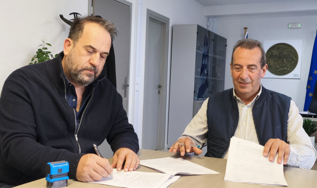 Υπογράφηκε η σύμβαση για τη «Συντήρηση και Αναβάθμιση Οδών και Κοινόχρηστων Χώρων» του Δήμου Χερσονήσου