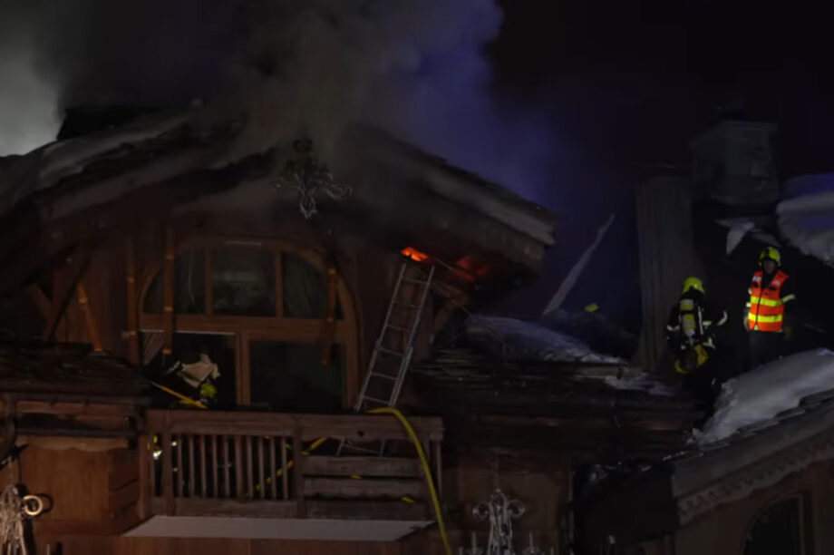 Φωτιά Ξενοδοχείο Αλπεις