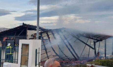 Ραφήνα: Απανθρακώθηκε άνθρωπος σε μονοκατοικία!