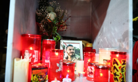 Άλκης Καμπανός Μνημείο