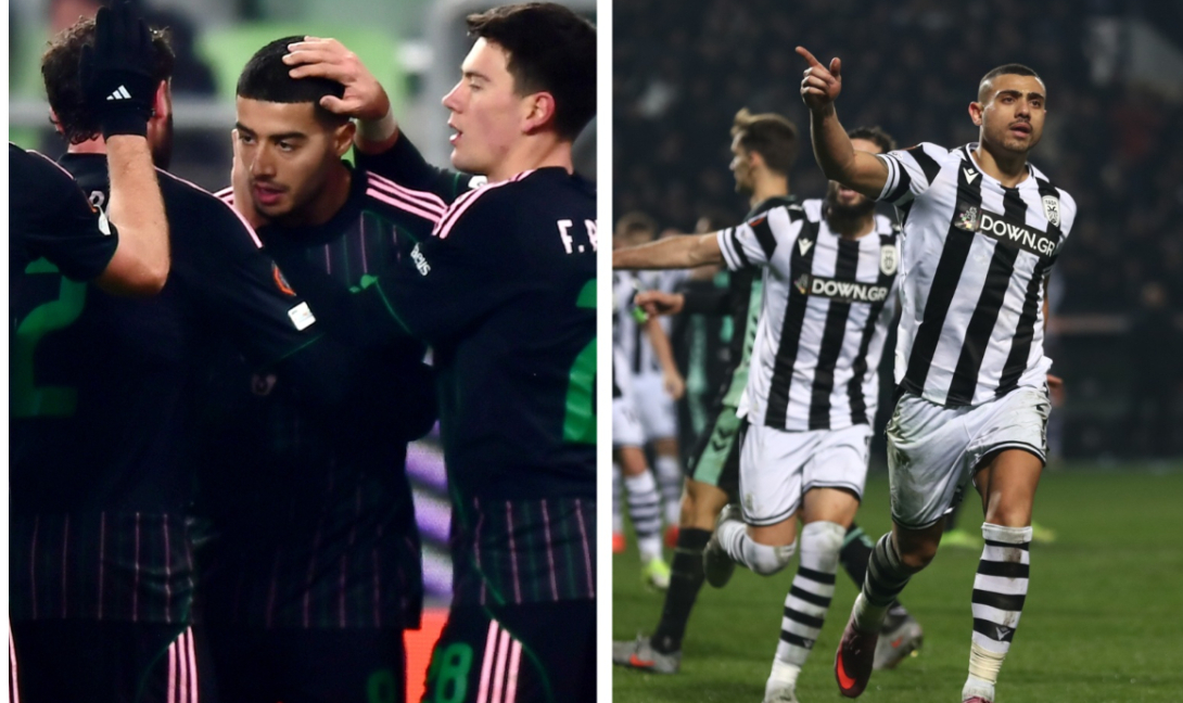 Κολάζ ΠΑΟΚ Παναθηναϊκός