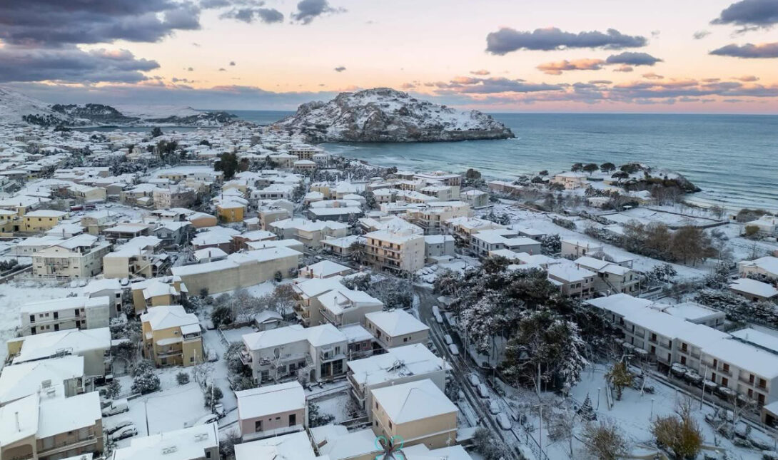 Λήμνος Χιόνια