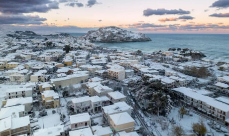 Λήμνος Χιόνια