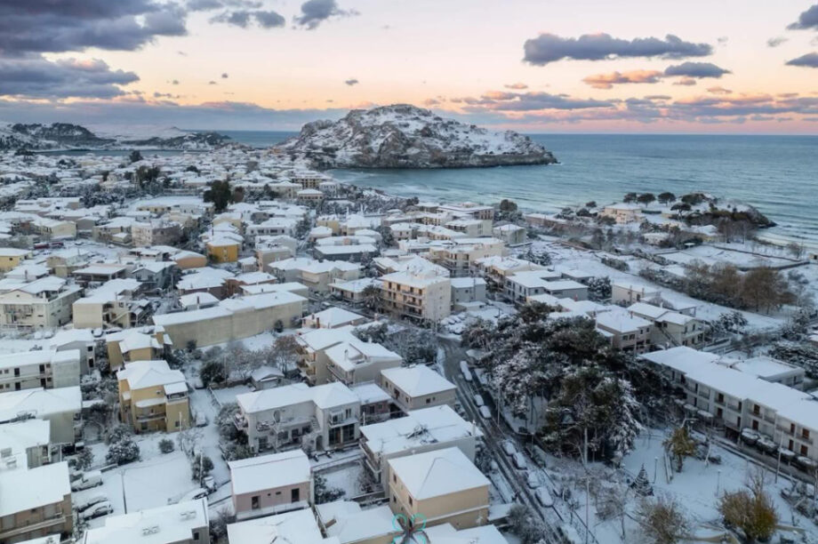 Λήμνος Χιόνια