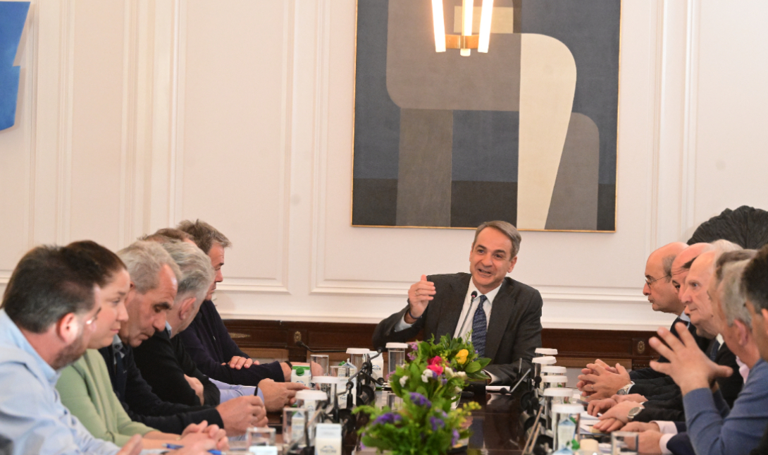 Μητσοτάκης αγρότες