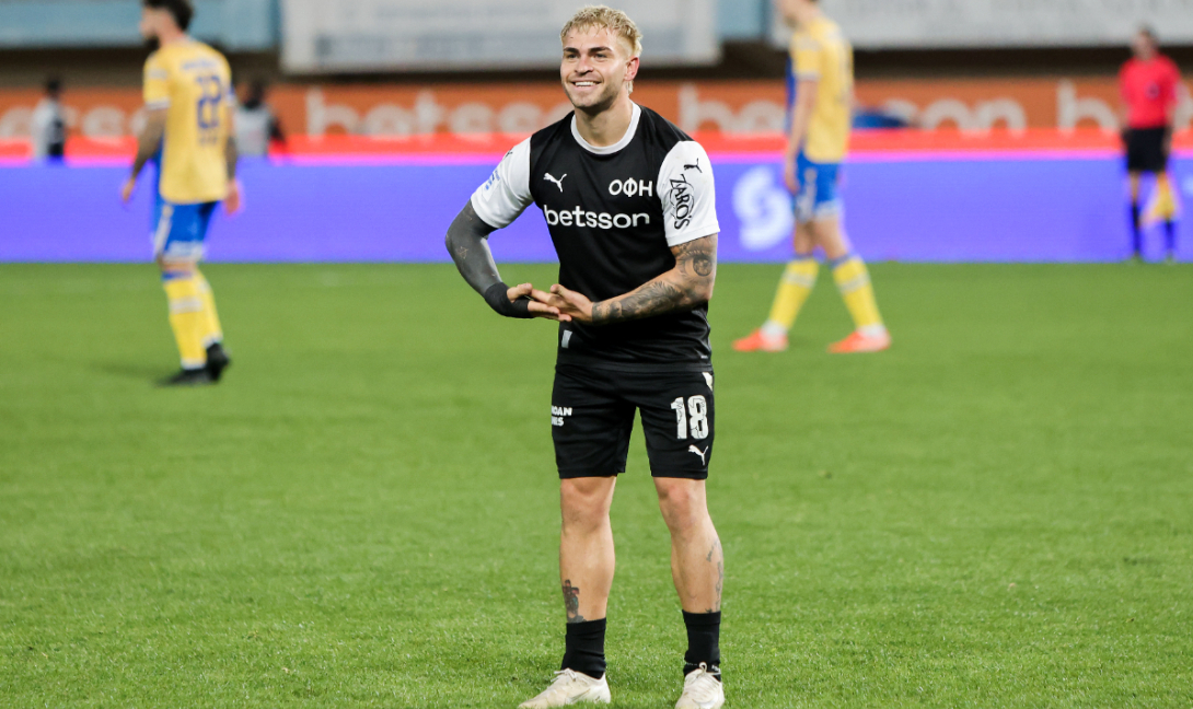 Το αφιέρωμα της Super League στον Νους για το «καρέ» τερμάτων κόντρα στον Αστέρα AKTOR