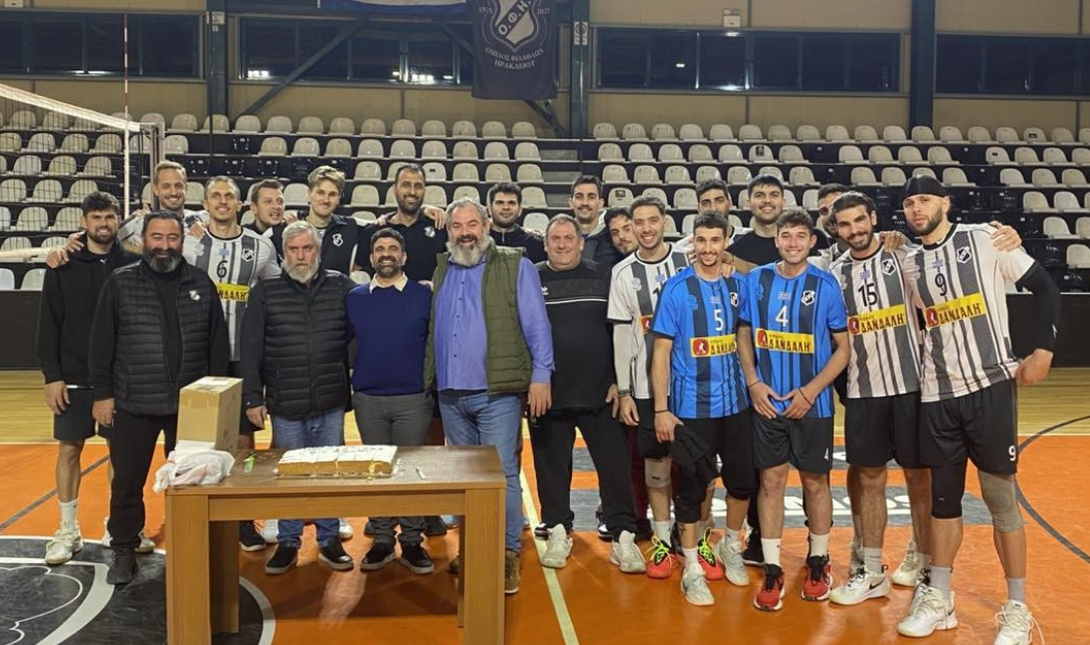 Ερασιτέχνης ΟΦΗ: Έκοψε την πίτα η ομάδα βόλεϊ