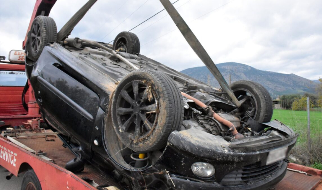 Σοκ: Αυτοκίνητο με 17χρονο οδηγό βρέθηκε αναποδογυρισμένο σε χωράφι στη Μαγνησία!