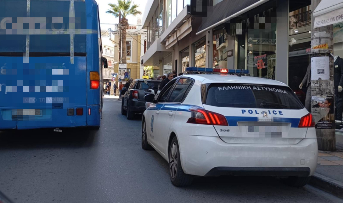 Ένταση στο κέντρο του Ηρακλείου κατά τη διάρκεια ξενάγησης