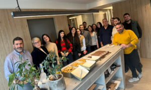 Σε γιορτινό και οικογενειακό κλίμα η κοπή της Πρωτοχρονιάτικης πίτας της New Vision Media