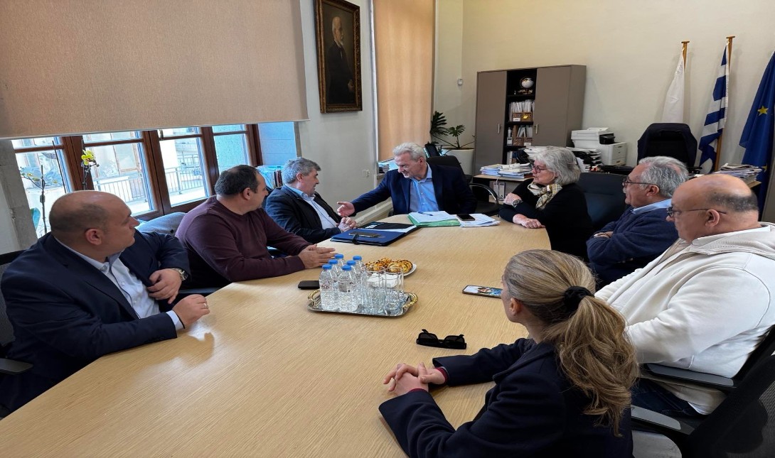Συνάντηση του Δημάρχου Ηρακλείου με το νέο Γενικό Γραμματέα Υποδοχής Αιτούντων Άσυλο
