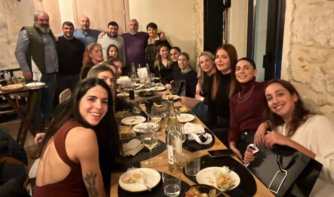 Ερασιτέχνης ΟΦΗ: Δεξιώθηκε την ομάδα βόλεϊ Γυναικών ο Νίκος Τσαμπουράκης