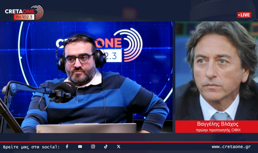 Βαγγέλης Βλάχος: «Ευλογημένος τόπος η Κρήτη, τιμή μου που δούλεψα στον ΟΦΗ, αλλά σε κακή περίοδο»