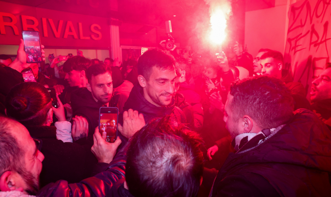 Λαμπρόπουλος υποδοχή ΟΦΗ