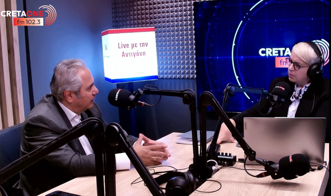 Σκουλάς στο Cretaone 102,3: «Δίνουν 145 εκατ. για καθυστερήσεις και ικετεύουμε για 10 εκατ. για γέφυρες που καταρρέουν»