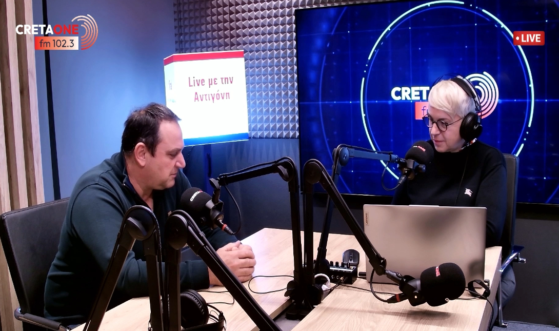 Τσαγκαράκης στο Cretaone 102,3: Καθαριότητα χωρίς εργολάβο-γέφυρα από 24 Ιανουαρίου στον Δήμο Ηρακλείου