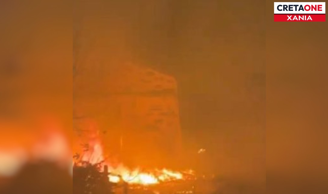 Χανιά: Μεγάλη φωτιά ξέσπασε στην Κίσσαμο – Συναγερμός στην πυροσβεστική