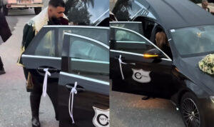 Πρωτότυπος γάμος στην Κρήτη – Ο γαμπρός έφτασε στην εκκλησία με νεκροφόρα (βίντεο)