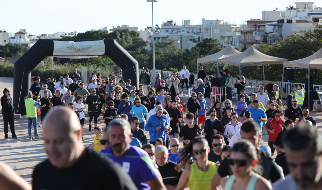 Δεύτερο «Parkrun Heraklion»: Γίνεται θεσμός άθλησης και χαράς ο γύρος των Ενετικών Τειχών του Ηρακλείου