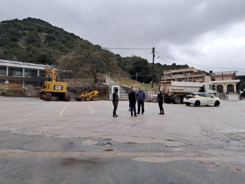 εργασίες ανάπλαση πλατεία Ευρώπης 