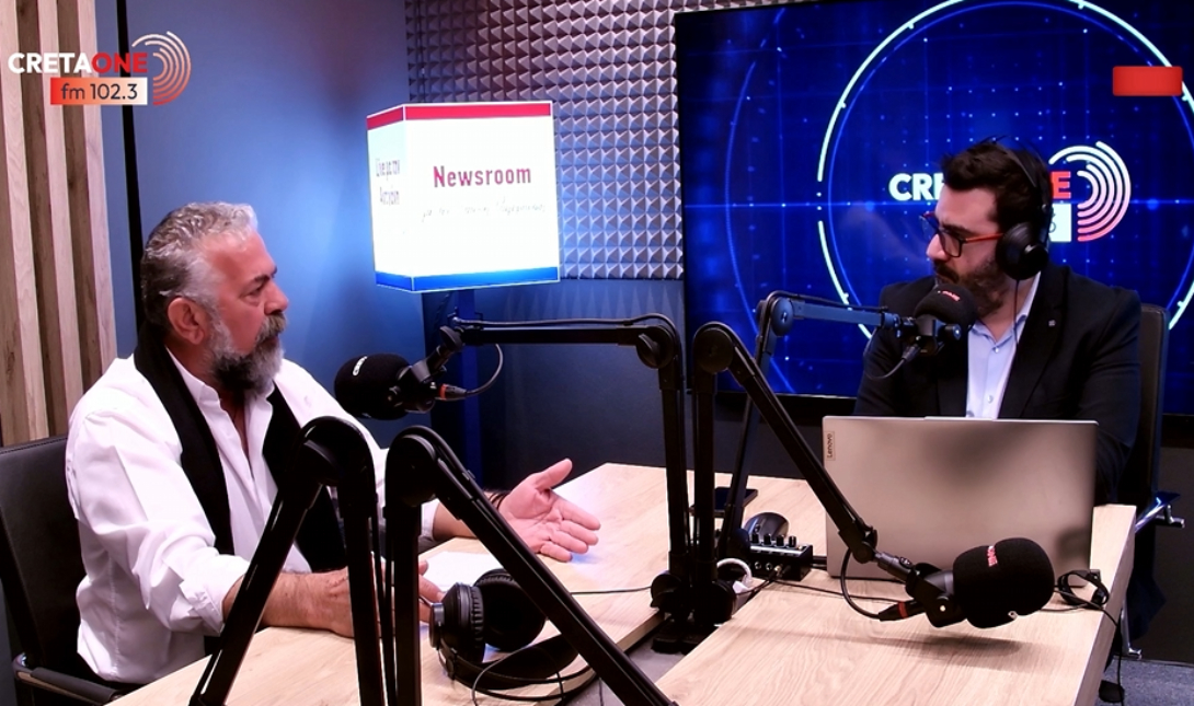 Πρίαμος Ιερωνυμάκης στο CRETAONE 102,3: Χωρίς πολιτική μάχη στην Ευρώπη, χάνεται το κρητικό ελαιόλαδο