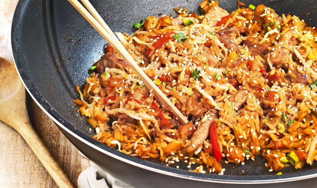 Ρύζι στο τηγάνι