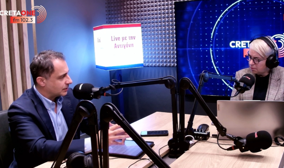 Σενετάκης στο Cretaone 102,3: «Το νερό δεν λύνεται με μικροποσά και αποσπασματικές κινήσεις»