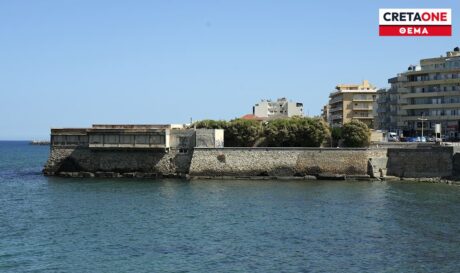 παραθαλάσσιο ενετικό τείχος Ηράκλειο