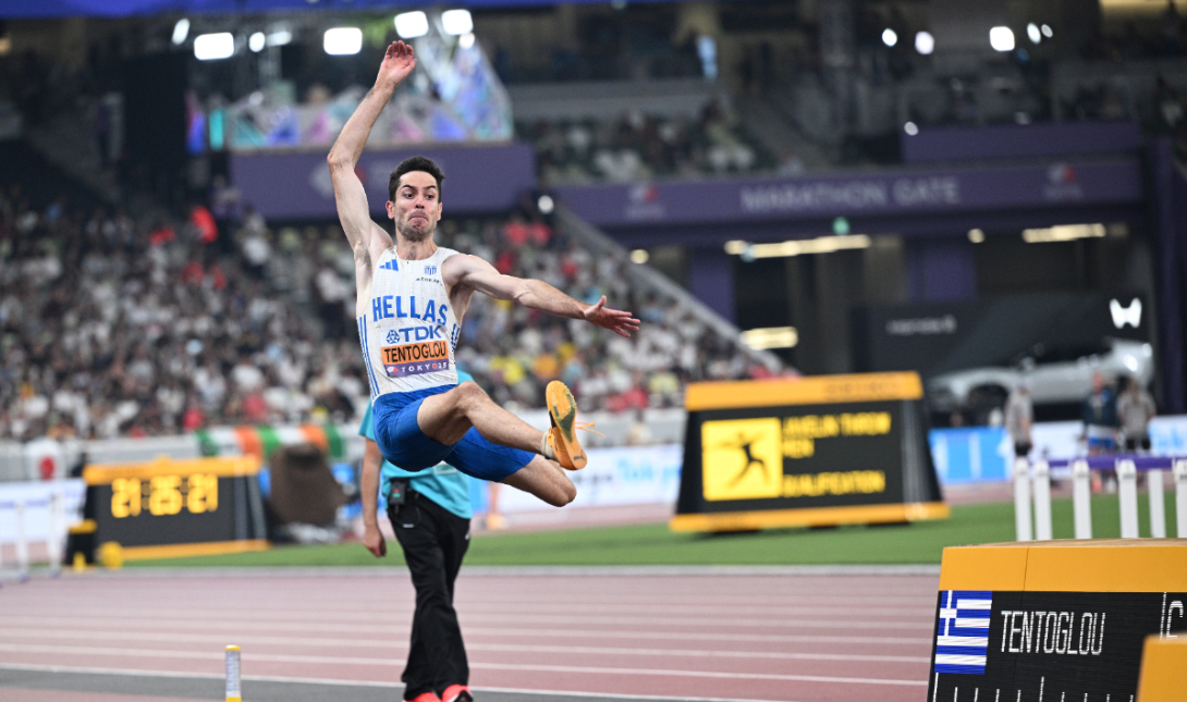 «Ιπτάμενος» Τεντόγλου με 8.25μ. στο ξεκίνημα του 2026 (Βίντεο)