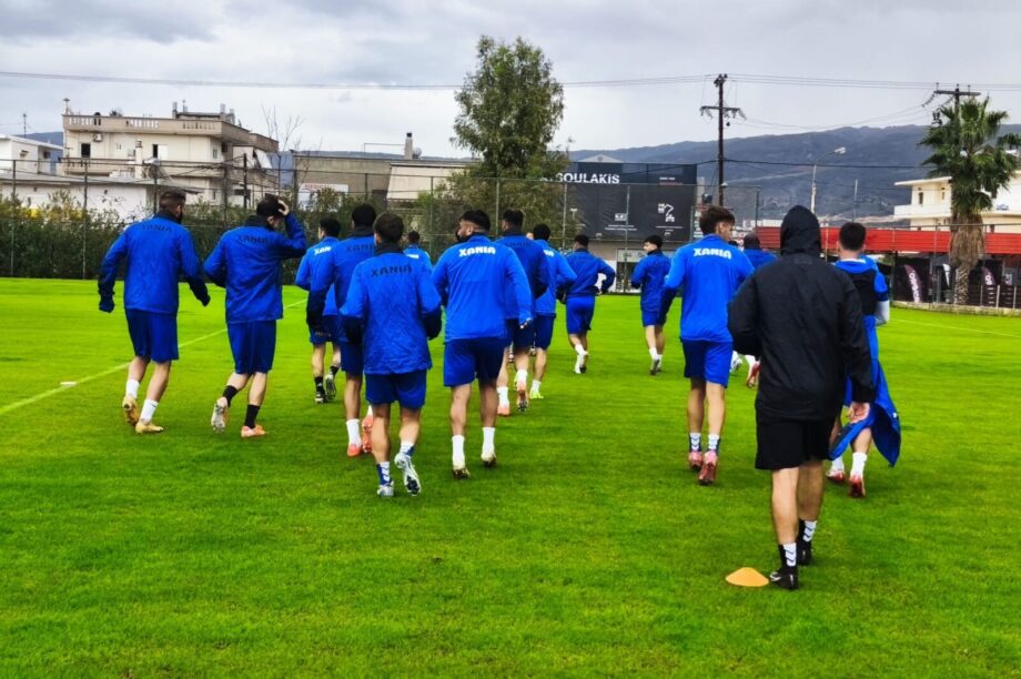 Χανιά προπόνηση πλάτες