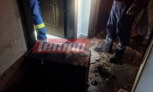 Φωτιά σε ισόγειο πολυκατοικίας από σόμπα υγραερίου – Επι ποδός η Πυροσβεστική