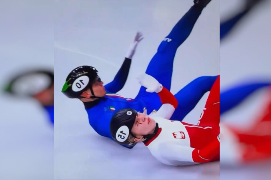 Αθλήτρια των Χειμερινών Ολυμπιακών Αγώνων παραλίγο να χάσει το μάτι της από λεπίδα σκέιτ! (βίντεο)