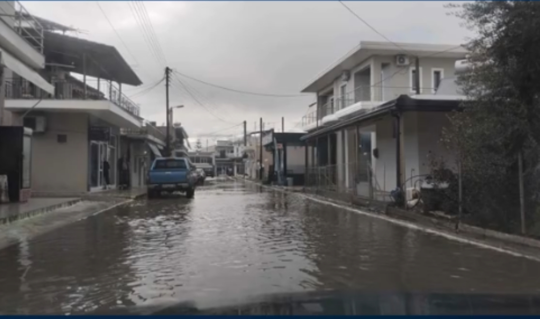«Βούλιαξε» την Ηλεία το κύμα κακοκαιρίας (βίντεο - φωτογραφίες)
