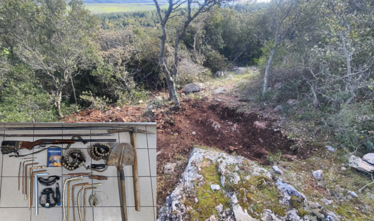 Θεσσαλονίκη: Παραβίαζαν αρχαιολογικούς χώρους με 4Χ4 και έσκαβαν για να εντοπίσουν αρχαία (φωτο)