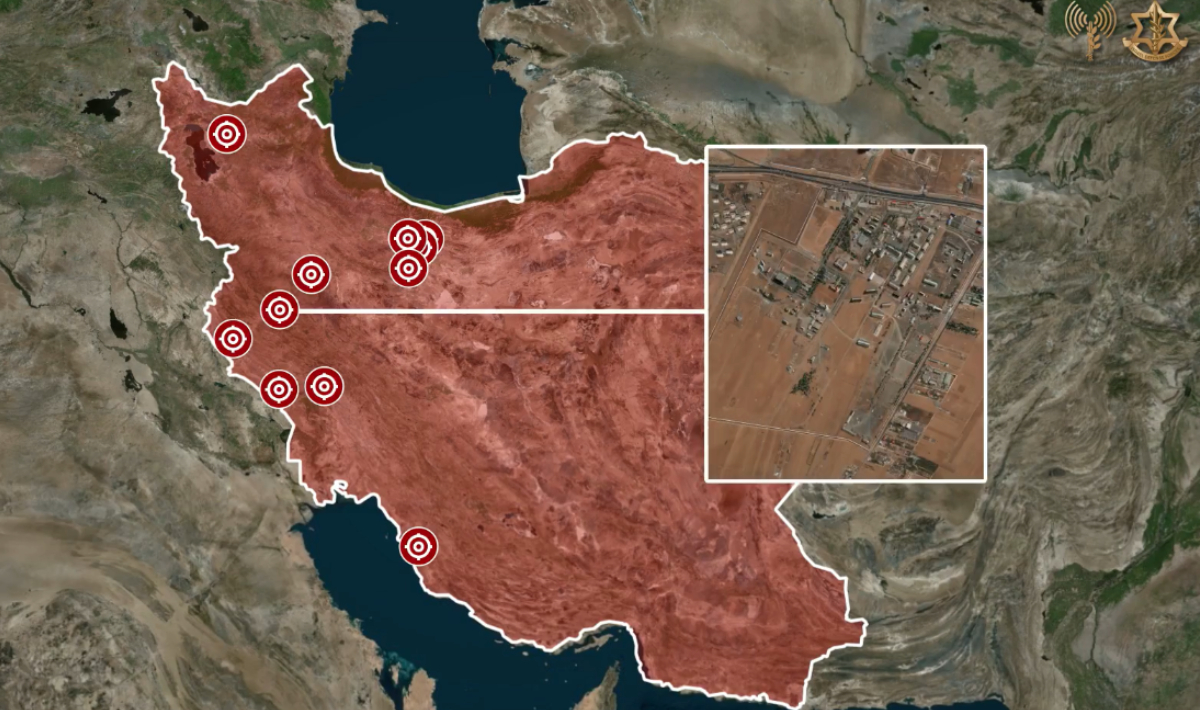 Ο ισραηλινός στρατός ανακοίνωσε ότι «ολοκλήρωσε» μια ευρεία επίθεση σε στρατηγικά αμυντικά συστήματα του Ιράν